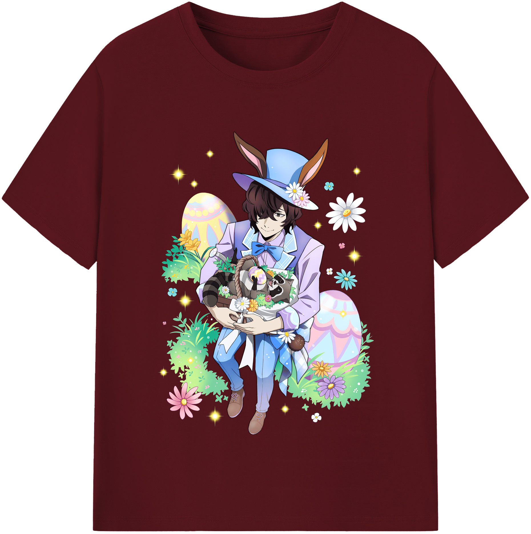 （画像用） 文豪ストレイドッグス Bungo Stray Dogs 綿100％半袖Tシャツ（フロントプリント）